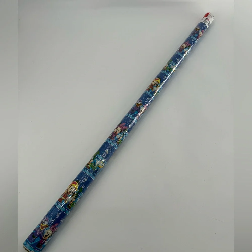 New Vintage Disney Winter Games‎ Wrapping Paper